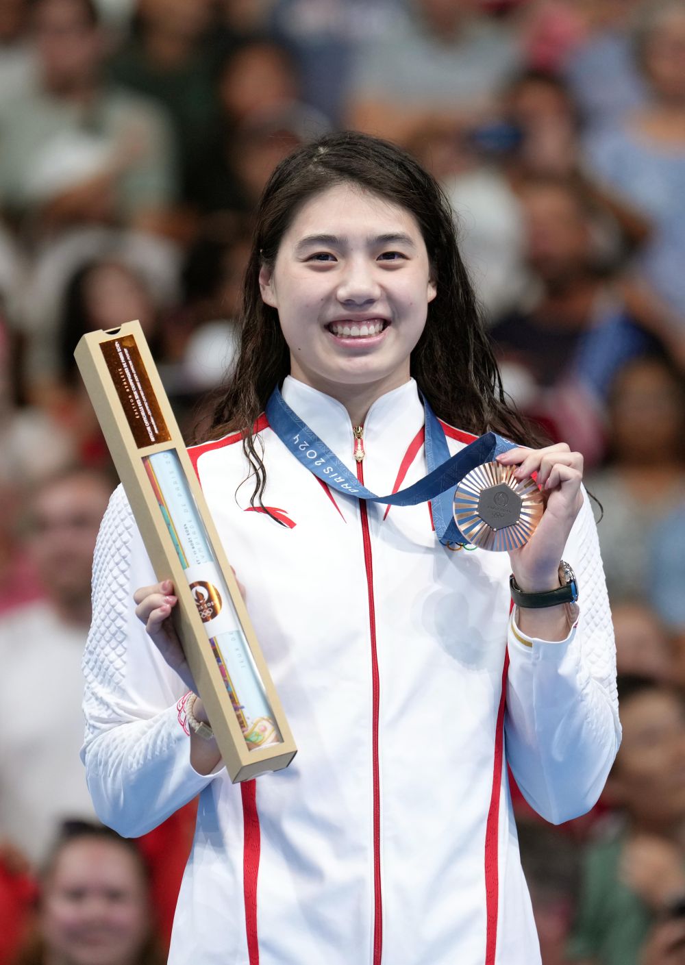 张雨霏获女子200米蝶泳铜牌