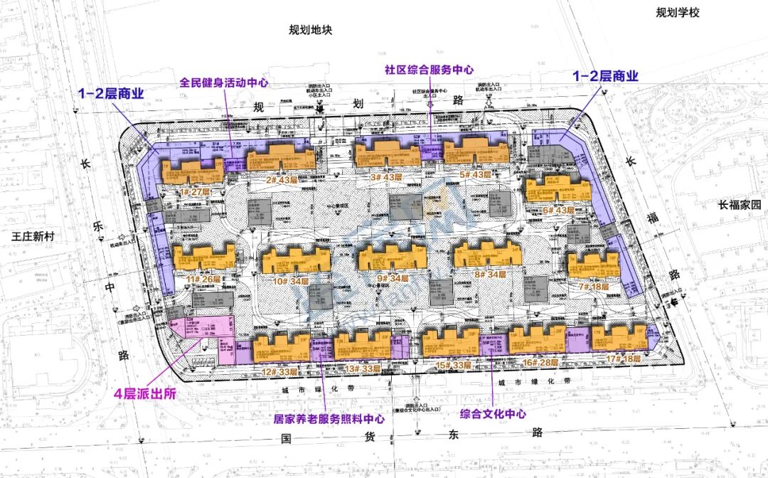 王庄南湖旧改安置房新进展 规划逾3000户最高43层