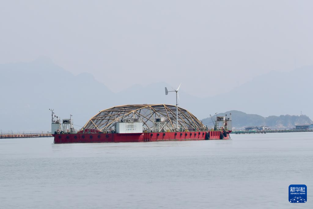 福建连江：发展深远海养殖 建设“海上粮仓”