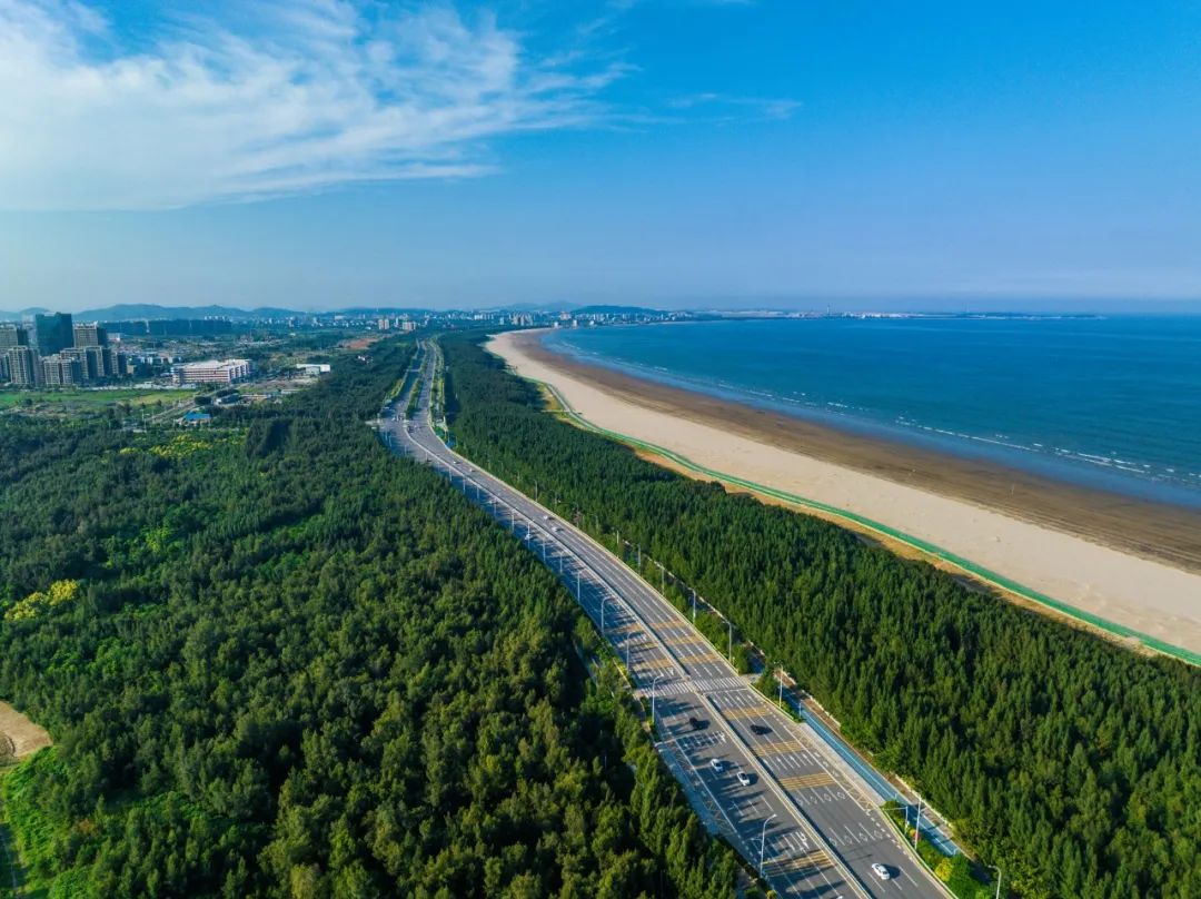 蓝海织梦，绿岸生辉——福州新区绘就生态新城好光景