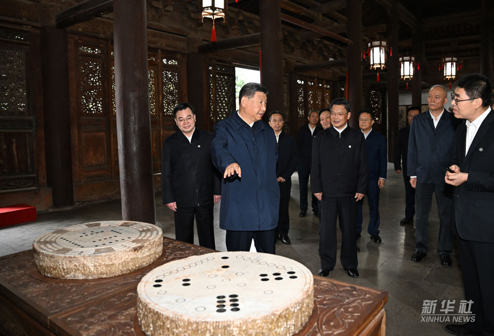 习近平在陕西宝鸡市和甘肃天水市考察调研