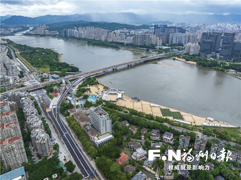 国庆假期首日 福州城区路桥组团上新