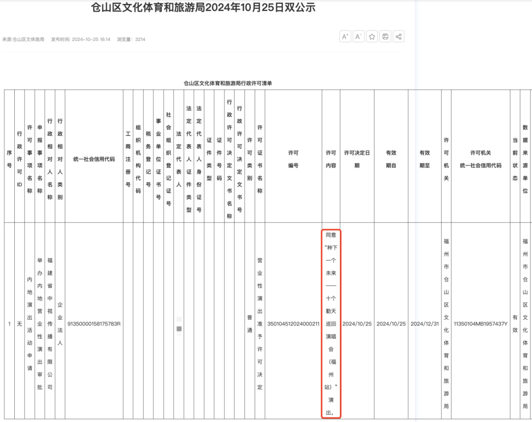 定了！知名组合要在福州开演唱会！