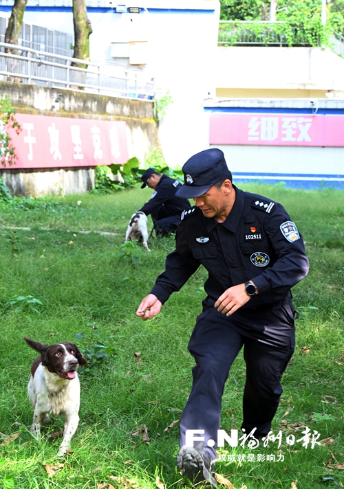 “警犬教头”与他的“无言战友”