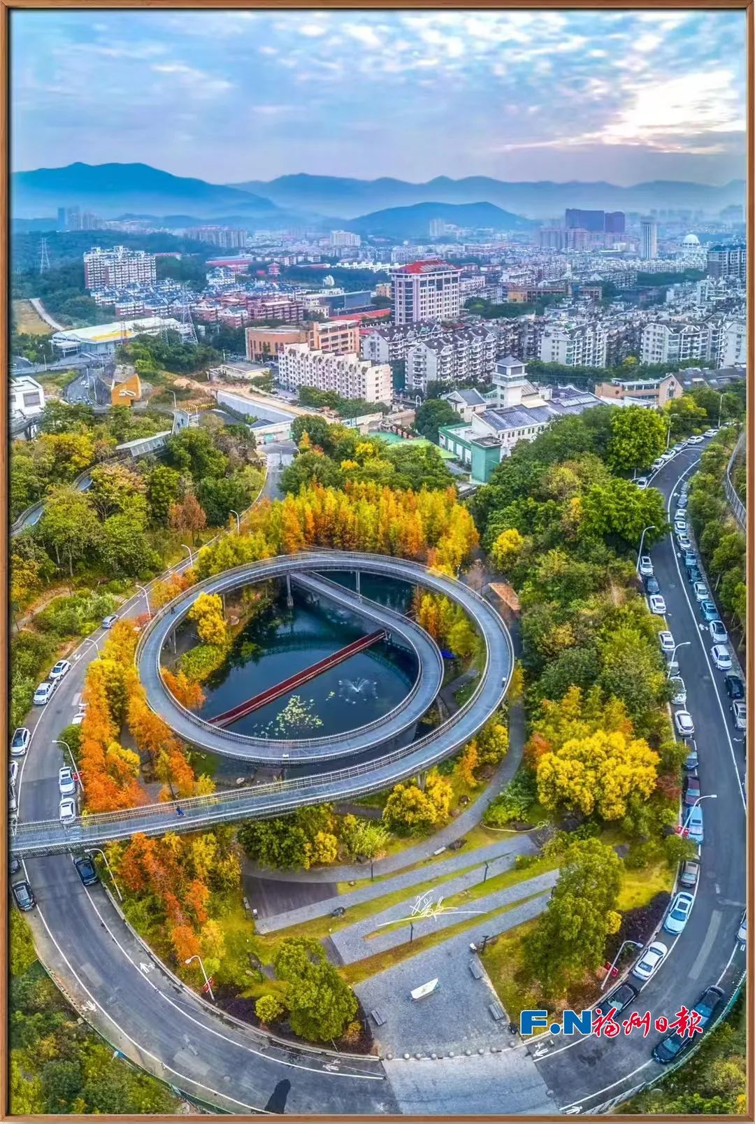 超梦幻！福州市区这里，治愈系风景！