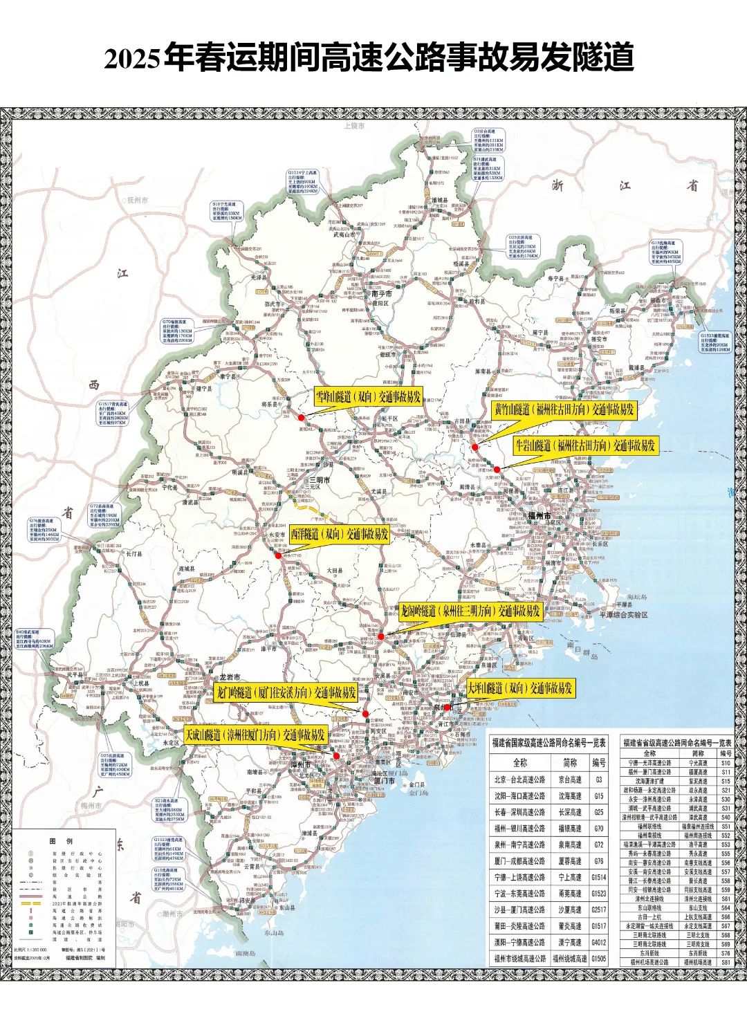 春运明日启动！易堵路段、事故易发路段公布！最新提醒→