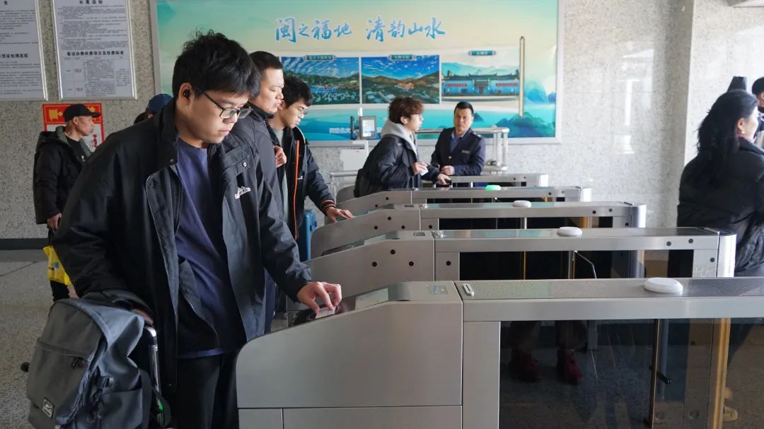 保障春运平安有序，闽清北站在行动→