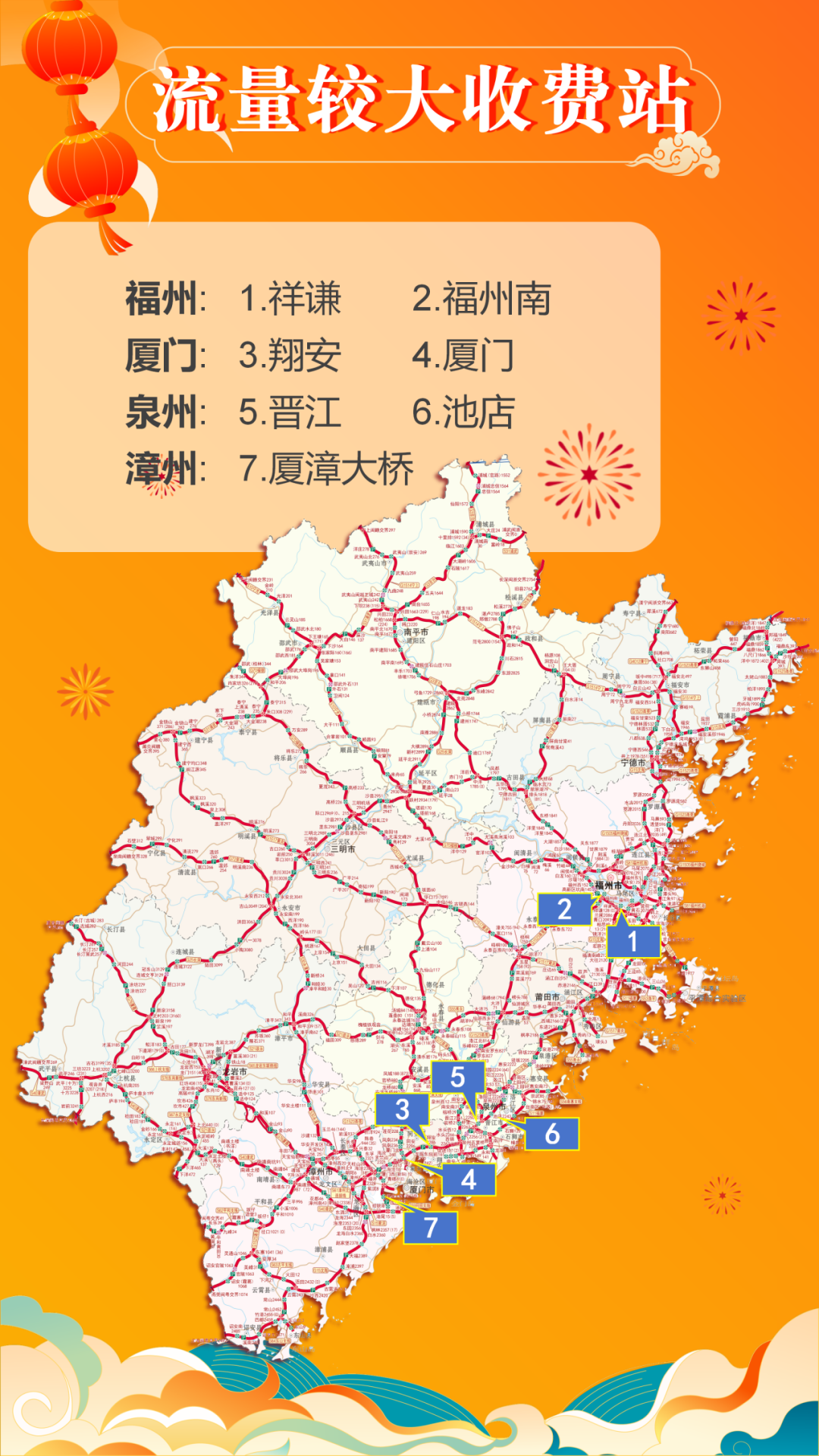 @福州人，春节期间，这份高速出行攻略请收好！