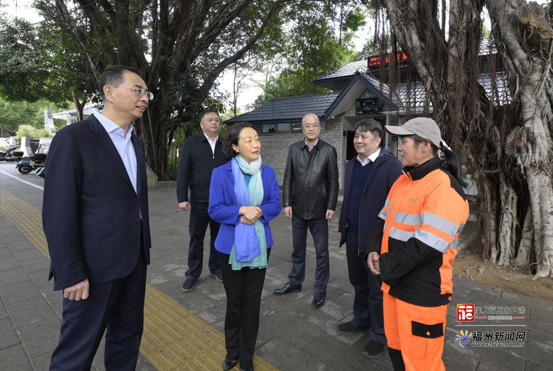 郭宁宁吴贤德赴长乐区走访慰问