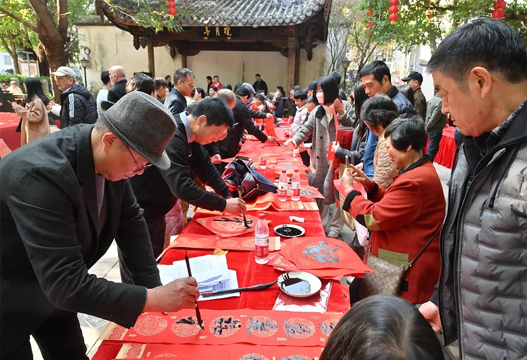 好热闹！福州这里福气满满，翰墨飘香！