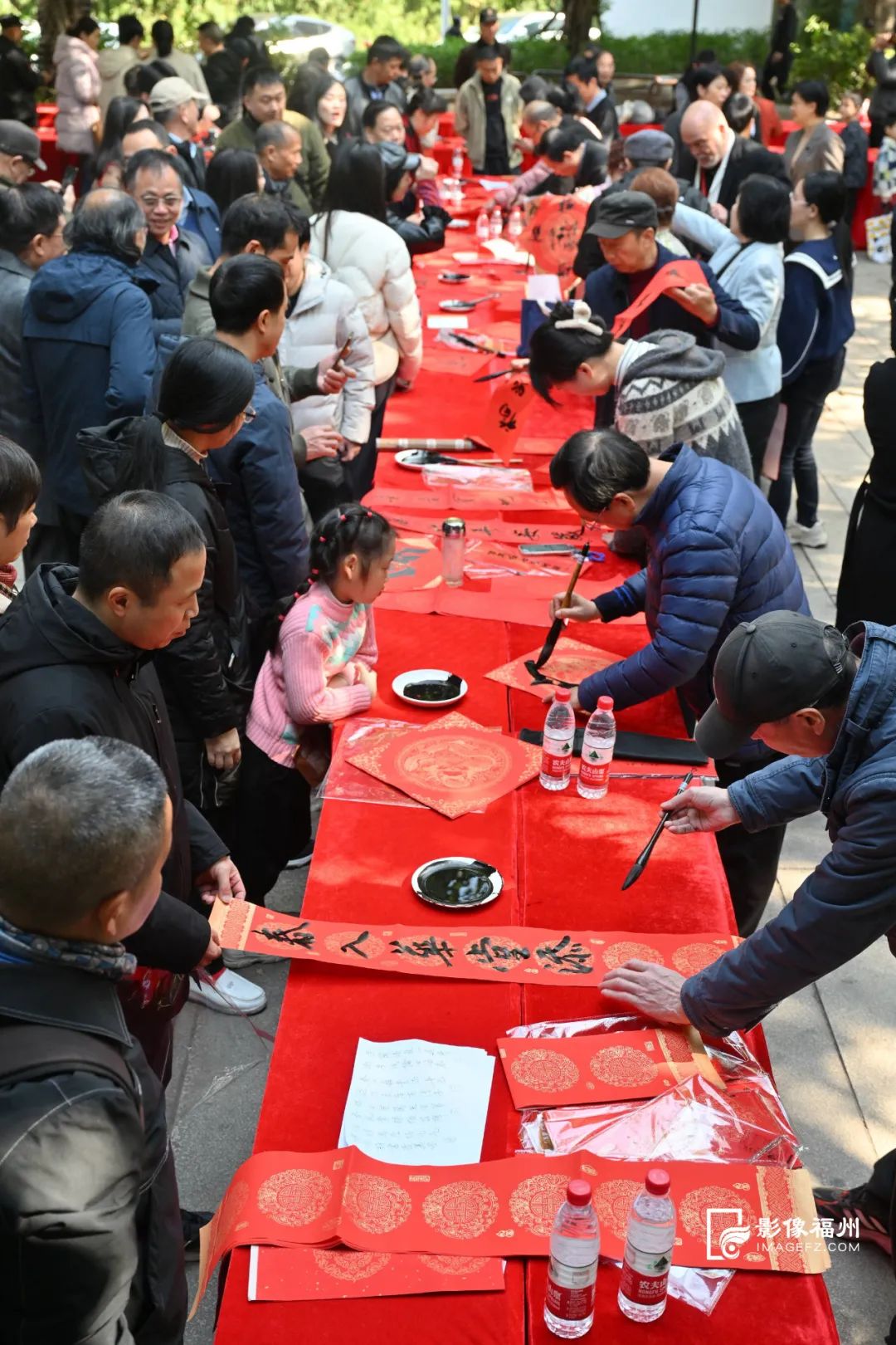 好热闹！福州这里福气满满，翰墨飘香！