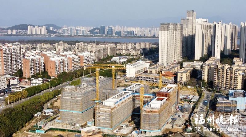 福州高新区综合医院（一期）主体结构封顶 建平中学有望4月建成交付