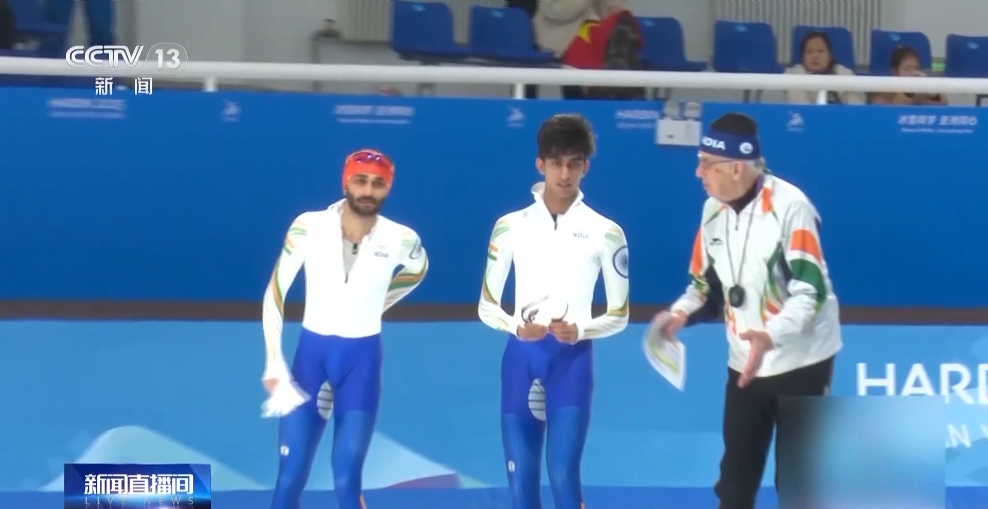 再战亚冬会 印度老将贾德加：为热爱的运动努力坚持