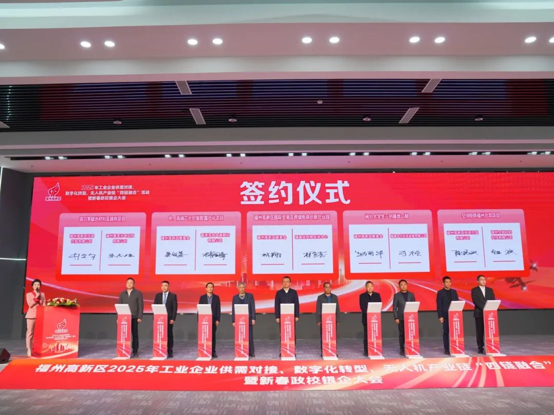 供需对接、签约、表彰……福州高新区这场大会为企业家送上“开春大礼包”