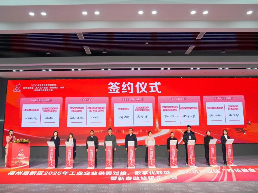 供需对接、签约、表彰……福州高新区这场大会为企业家送上“开春大礼包”