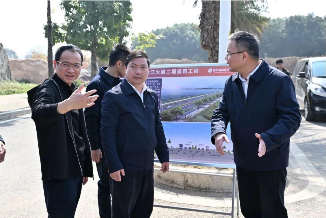 下足“绣花”功夫提升城市“颜值” 福州高新区主要领导带队调研