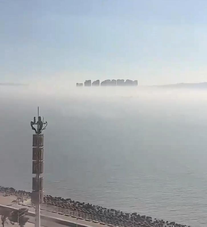 广东汕头海域现海市蜃楼？不实
