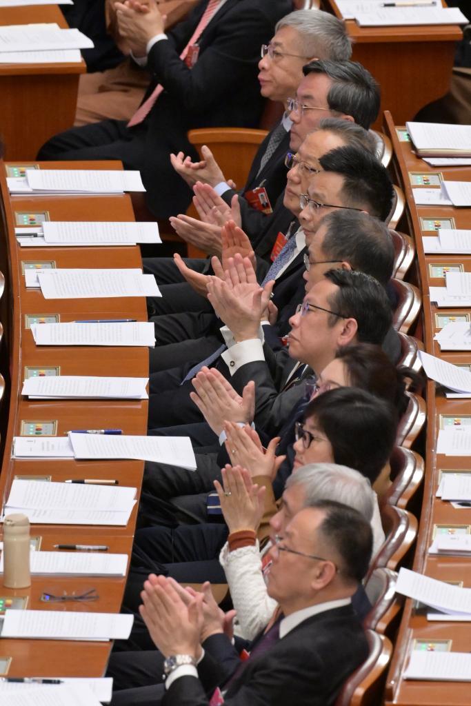 全国政协十四届三次会议开幕会在京举行