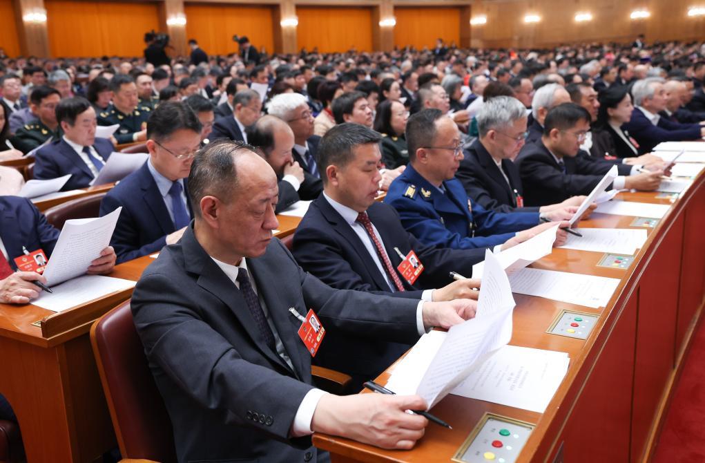 全国政协十四届三次会议开幕会在京举行