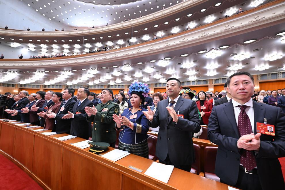 全国政协十四届三次会议开幕会在京举行