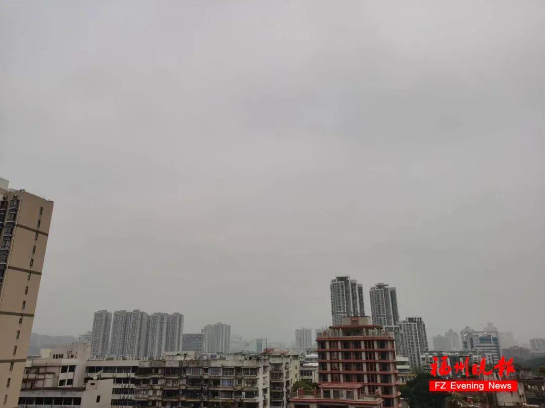 冷空气已抵达福州主城区！下午出门的注意