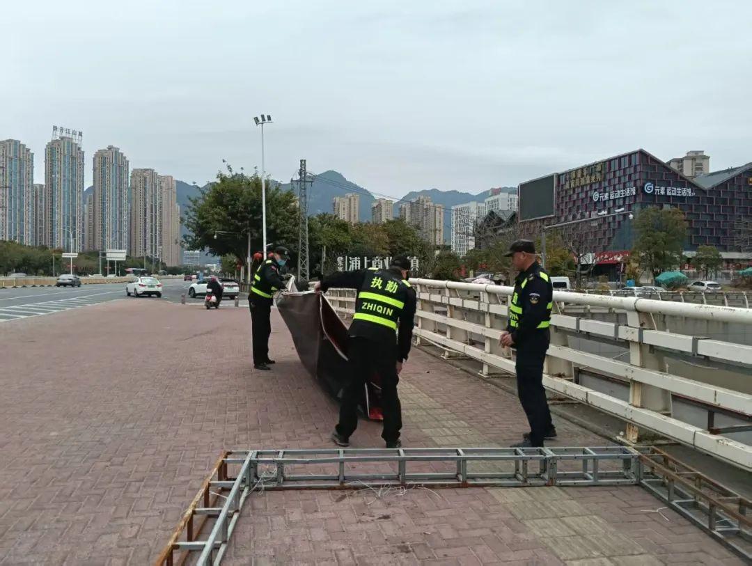 刷新城市 “颜值”，福州高新区强力整治户外广告