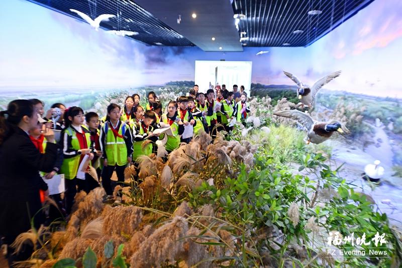 看展馆，探湿地，游闽江！福州这群娃玩嗨了！