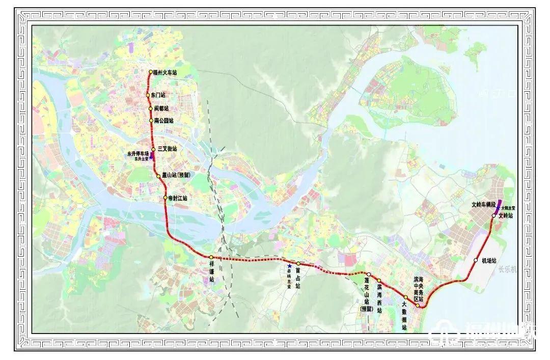 好消息！福州滨海快线启动列车上线动态调试