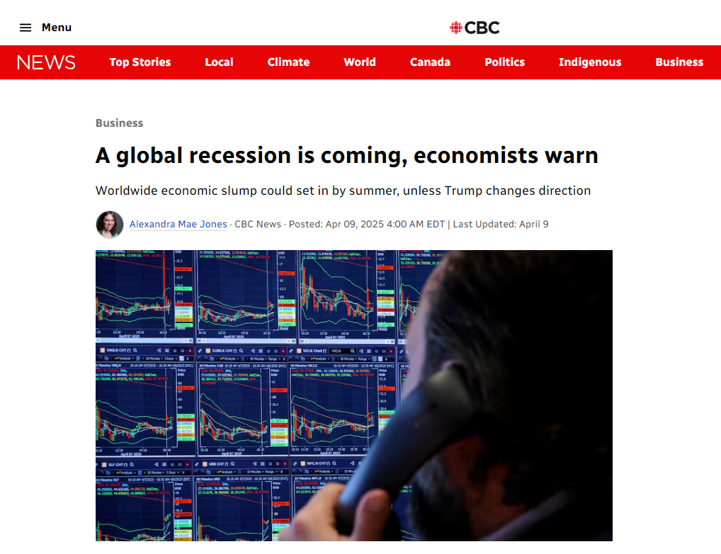 荒唐！疯狂！鲁莽！揭批美关税政策巨大危害 全球媒体齐下场