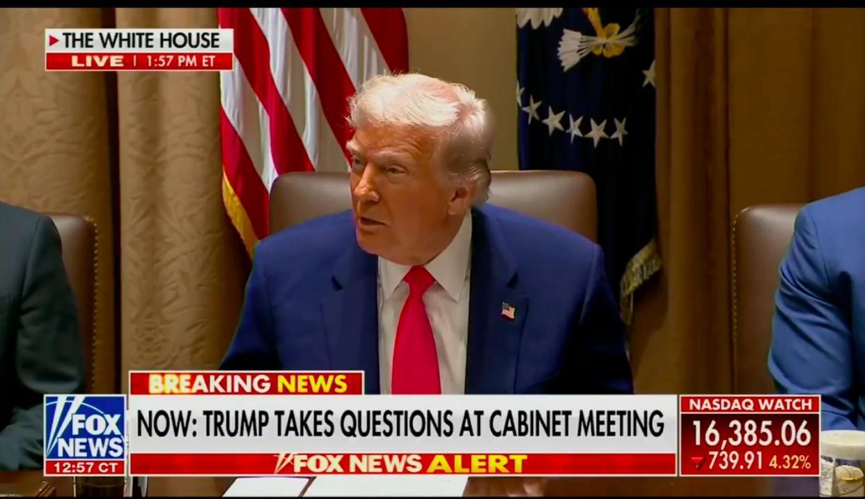 特朗普：无需马斯克做事只是喜欢他