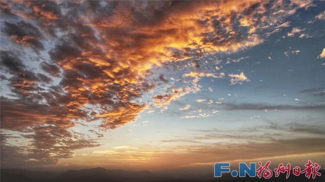 福州晚霞刷屏！朋友圈“红”了！