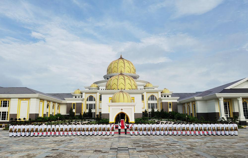 高清大图｜习近平出席易卜拉欣举行的欢迎仪式