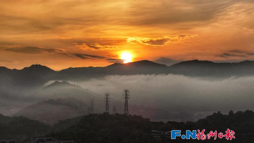 太美了！若隐若现！福州今天拍到！