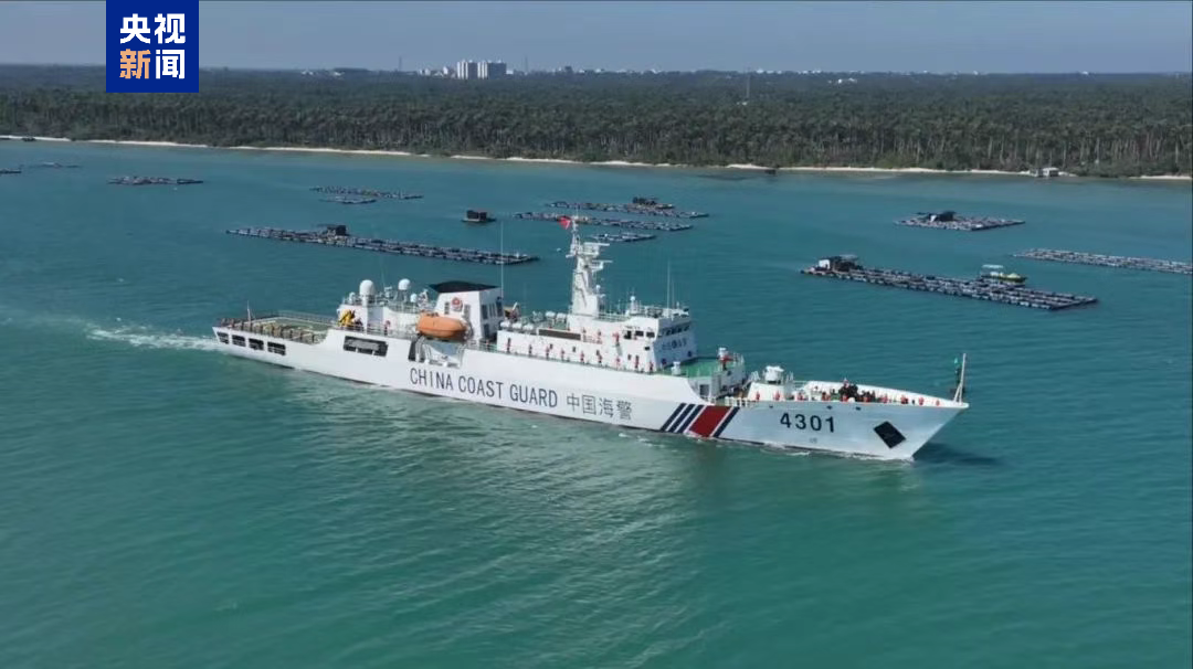 中越海警开展2025年第一次北部湾联合巡逻