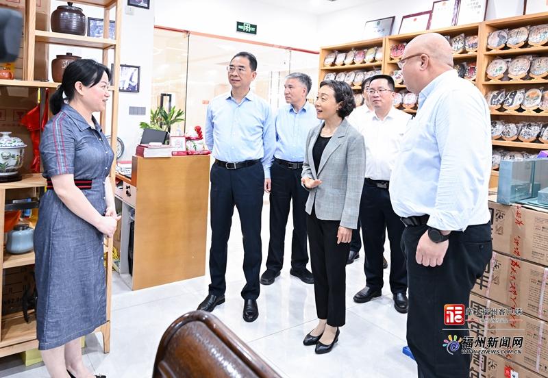 郭宁宁吴贤德赴晋安仓山调研“三茶”统筹发展工作