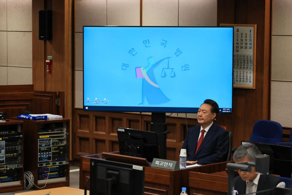 镜头直击 | 尹锡悦涉嫌发动内乱案举行第二次庭审