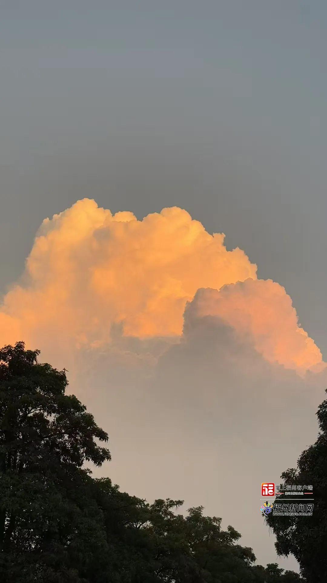 超梦幻！福州“漫画晚霞”刷屏了！