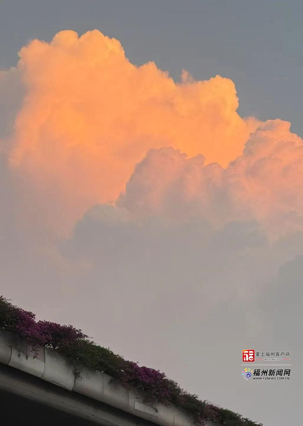 超梦幻！福州“漫画晚霞”刷屏了！