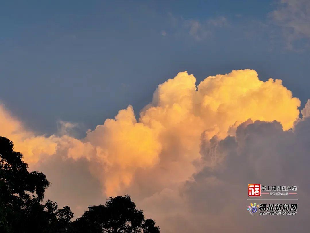 超梦幻！福州“漫画晚霞”刷屏了！