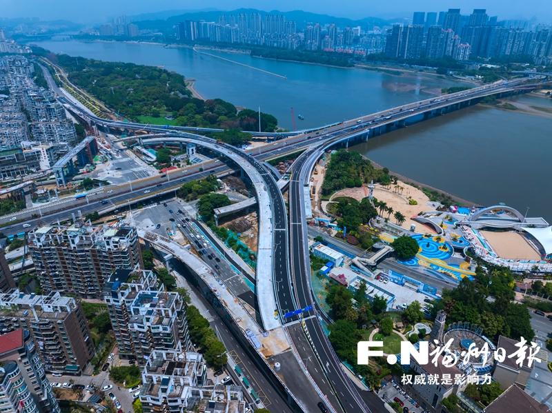 金山大桥再添一条新匝道27日起通车