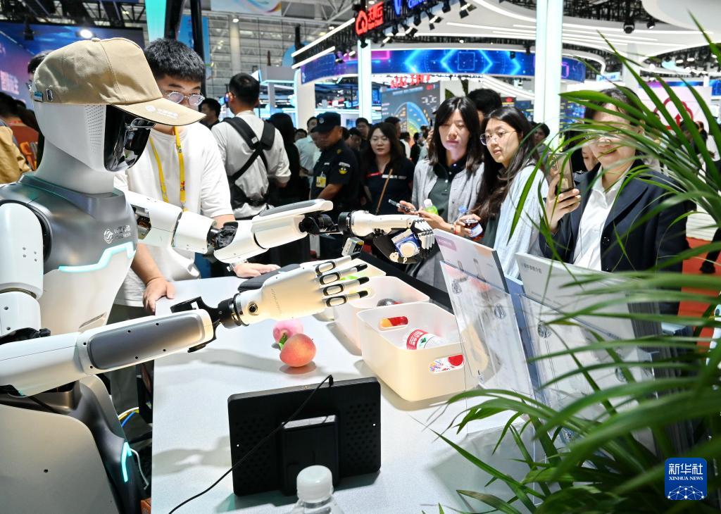 新华网关注：第八届数字中国建设峰会现场体验区迎来首个专业观众日