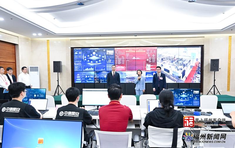 郭宁宁吴贤德看望慰问数字中国建设峰会工作人员