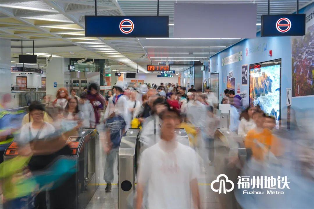连续两日刷新纪录！福州地铁单日线网客流最高达147.82万人次