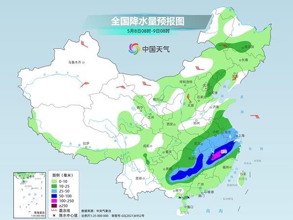 明起南方新一轮降雨来袭 福建局地有暴雨