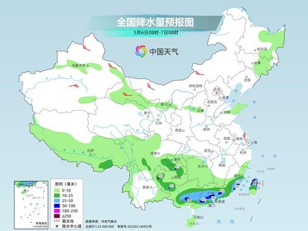 明起南方新一轮降雨来袭 福建局地有暴雨