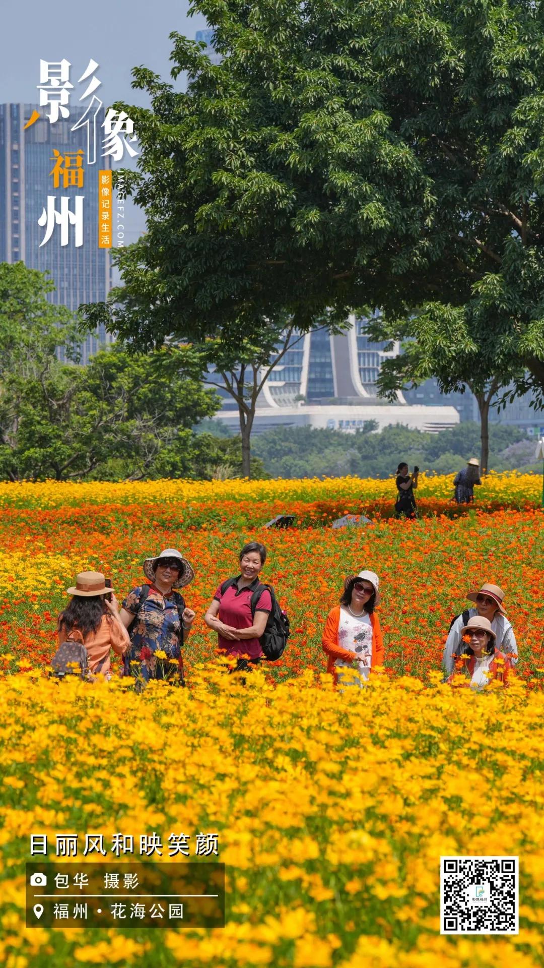 影像福州｜日丽风和映笑颜