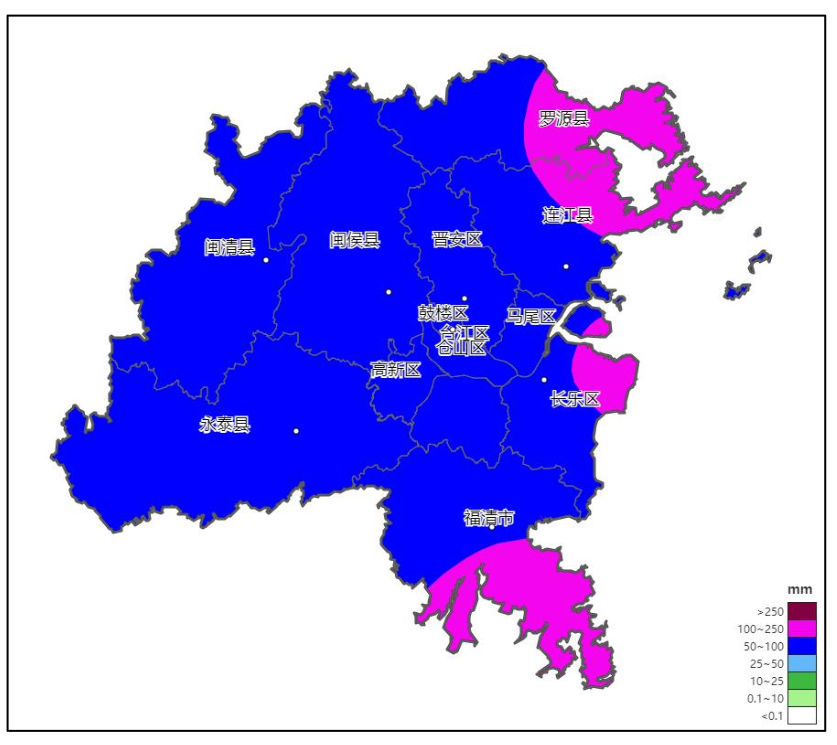 福州市气象台升级发布“暴雨预警Ⅲ级”