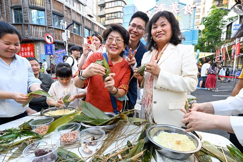 同粽同源共襄端午 鼓楼专场活动在达明美食街举行