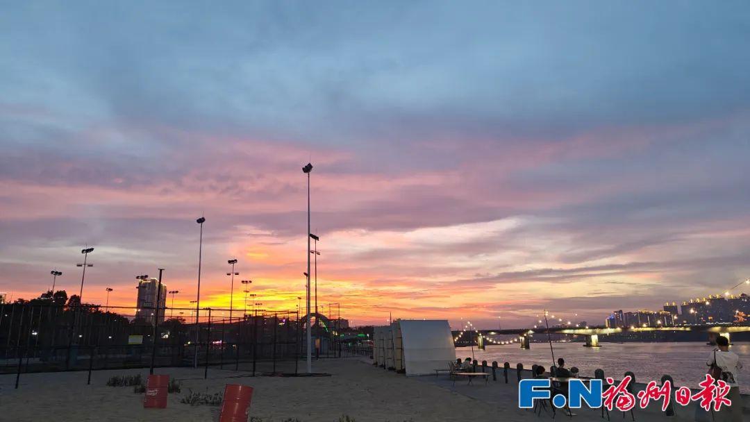 福州晚霞刷屏了！