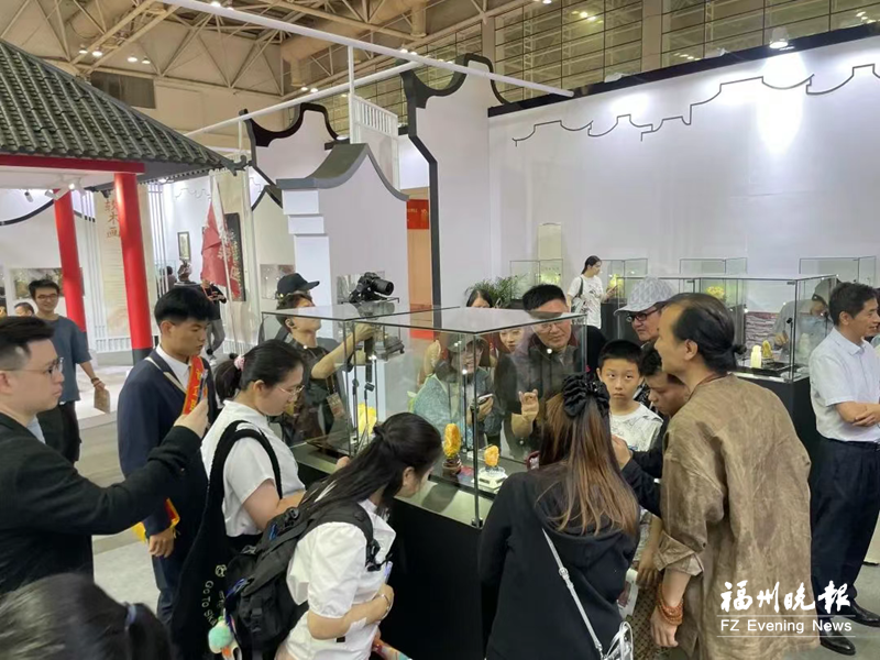 福州工美成本届博览会“大赢家”